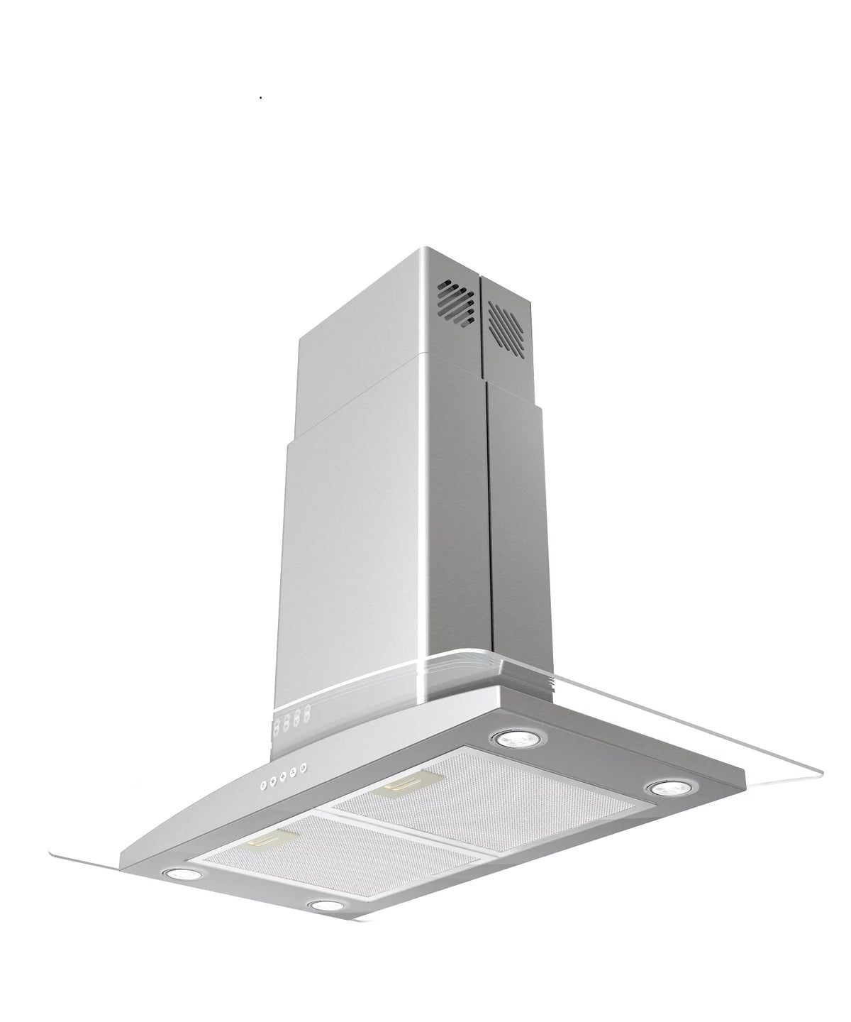 36" 900 CFM Stainless Steel Island Mount Range Hood Q250603