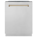 24 In. Tall Dishwasher with Champagne Bronze Handle R48234