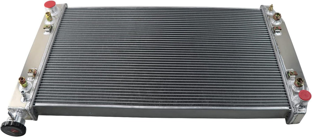 4 Row Aluminum Radiator for Chevy C1500 C2500 K1500 GMC 5.0L 5.7L X8349