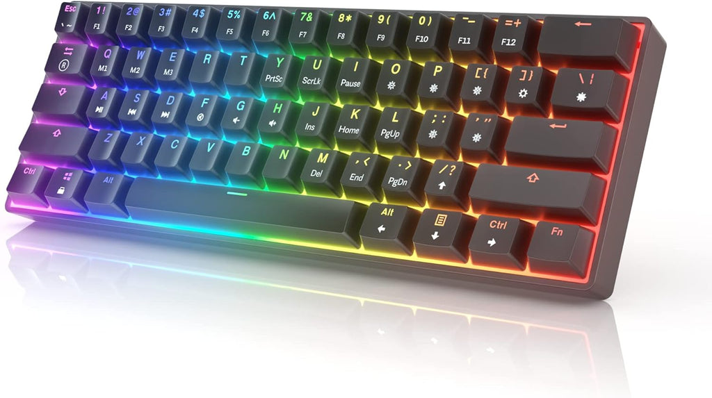 61 Keys Multi Color RGB Wired Mechanical Keyboard O193
