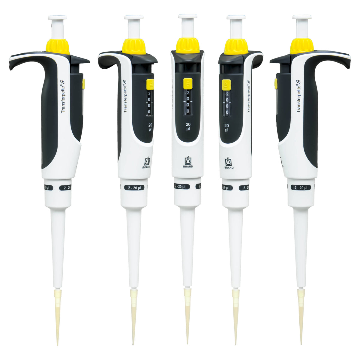 Single Channel Adjustable Volume Pipette 0.1-2.5ul P45368