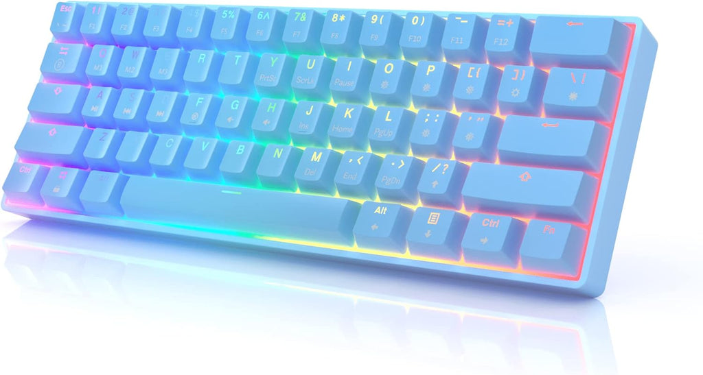 61 Keys Multi Color RGB Wired Mechanical Keyboard O193