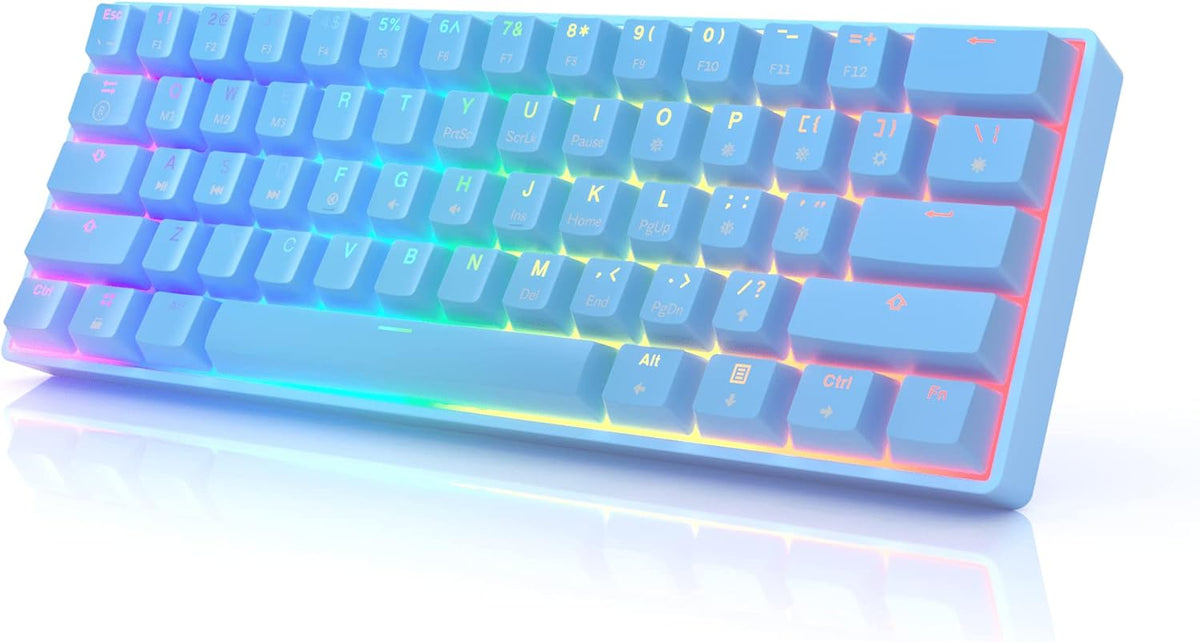 61 Keys Multi Color RGB Wired Mechanical Keyboard O193