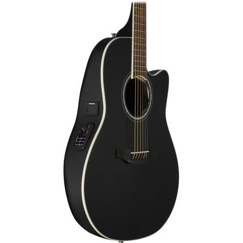 Black Acoustic Electric Guitar S110