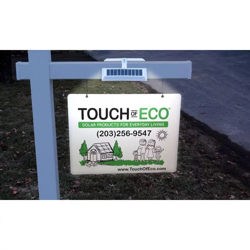 Solar Dual Sided LED Sign or Post Light 1 2 or 4 Pack O33827