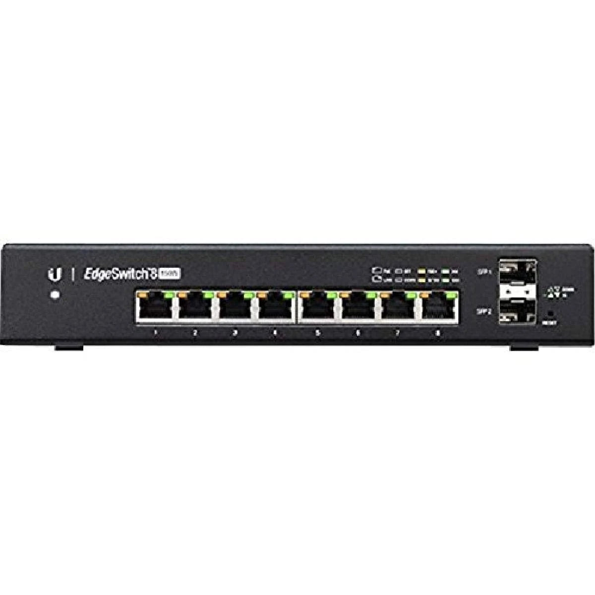 8 PoE+ Managed L3 Switch with 2 Gigabit SFP Ports C2654