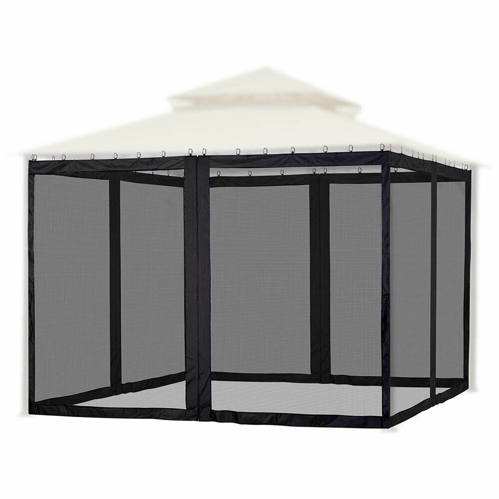 22x7ft Universal Replacement Mosquito Mesh Netting Zip Walls F7659