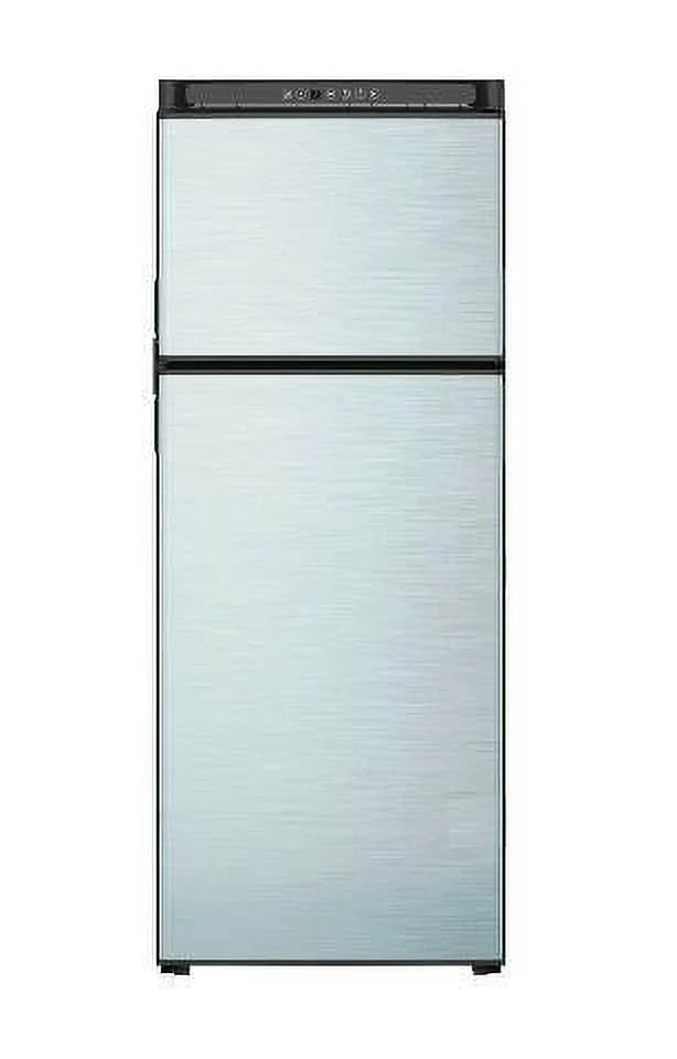 Black 10 Cubic Feet Dual Compartment 2 Door Refrigerator With Freezer K809