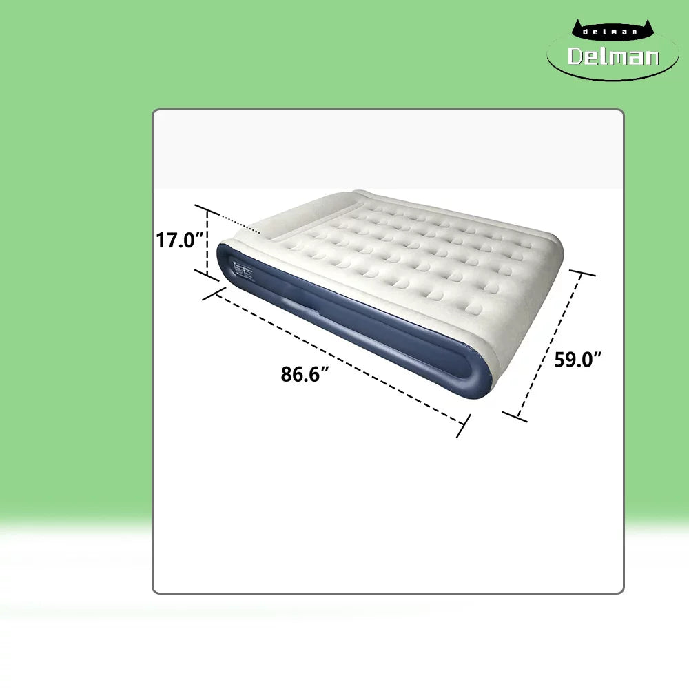 Queen Air Mattress with Built-in Pump U722