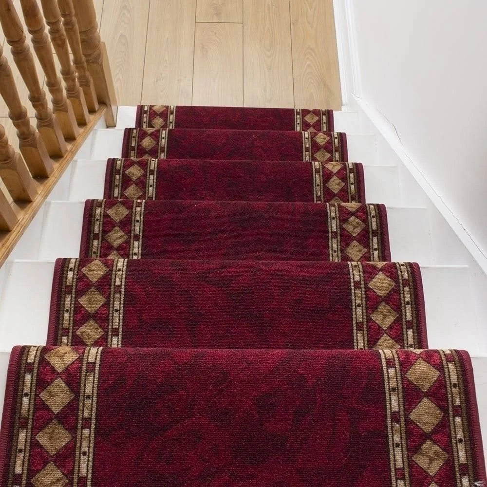Red Stair Carpet Runner K410827