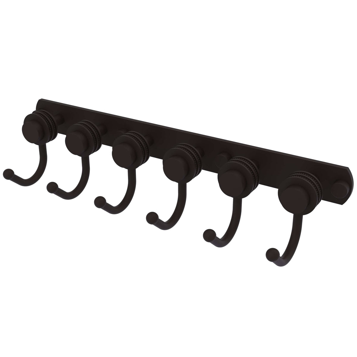 Oil Rubbed Bronze 6 Position Tie and Belt Rack V675345