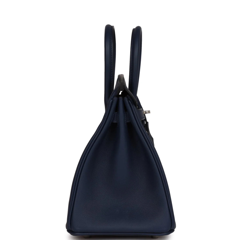 Bleu Navy Swift Palladium Hardware Bag X631629