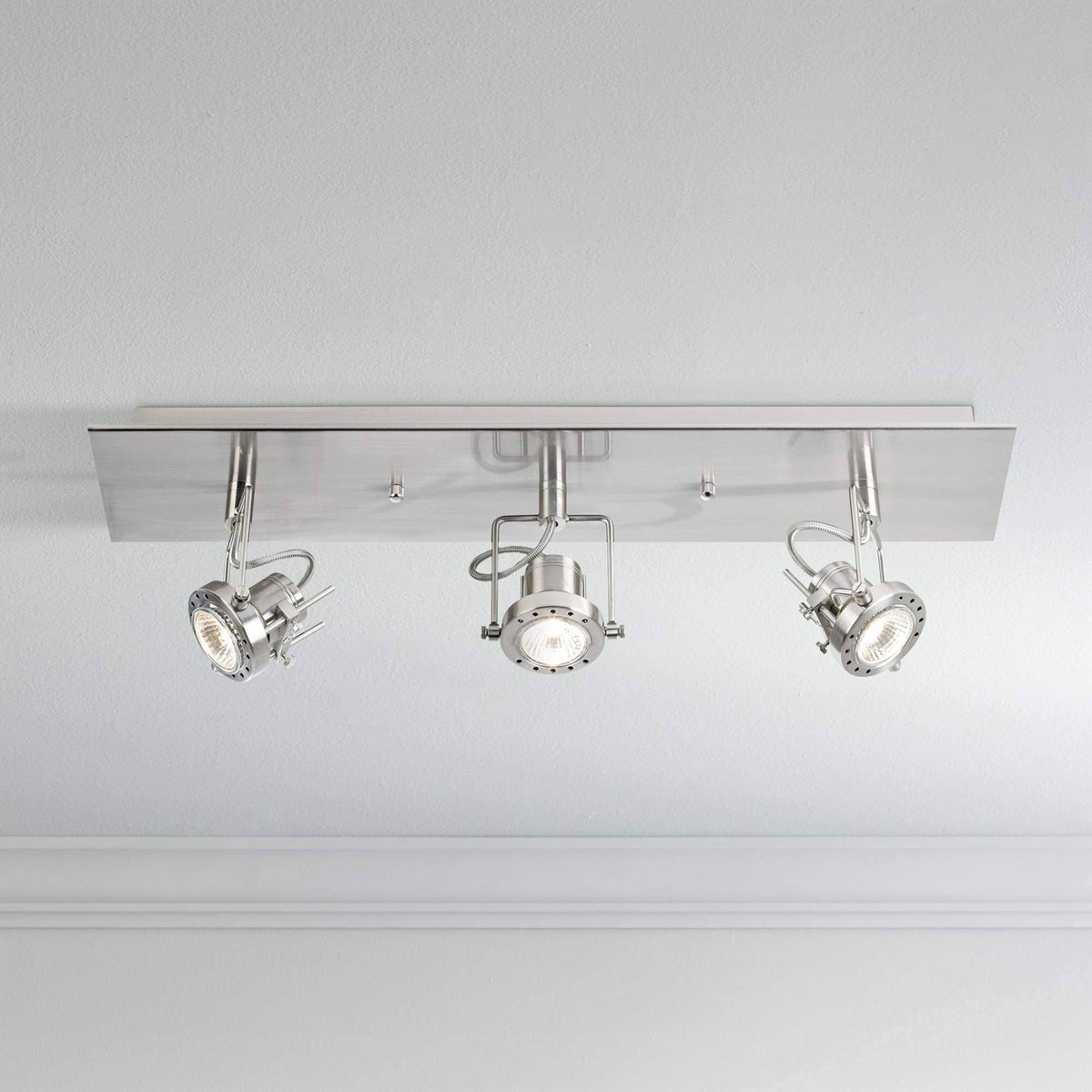 Satin 3-Light Fixture T918