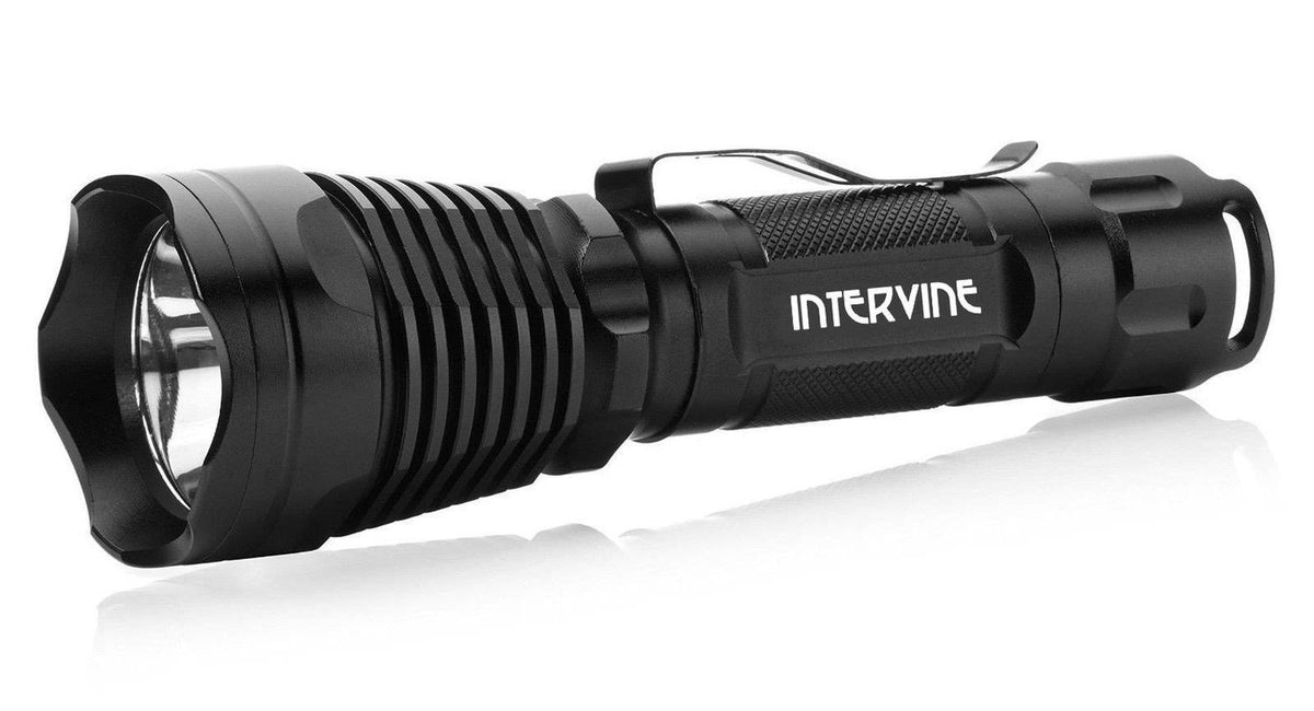 Rechargeable Tactical LED Flashlight with Remote Pressure Switch L883649