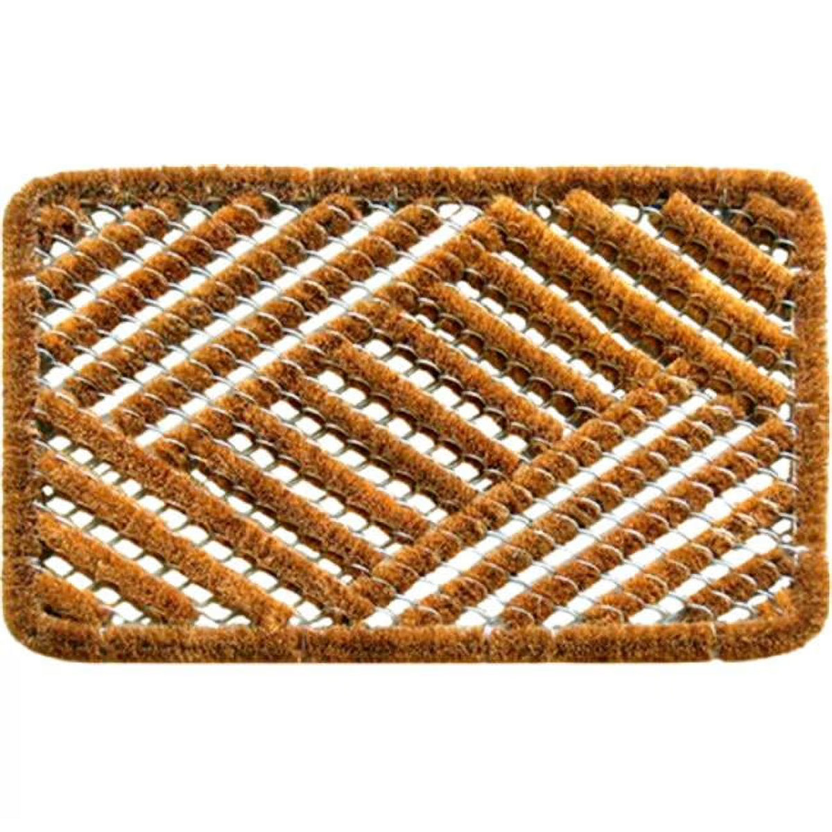 Overlapping Cross Hatch Doormat A1913