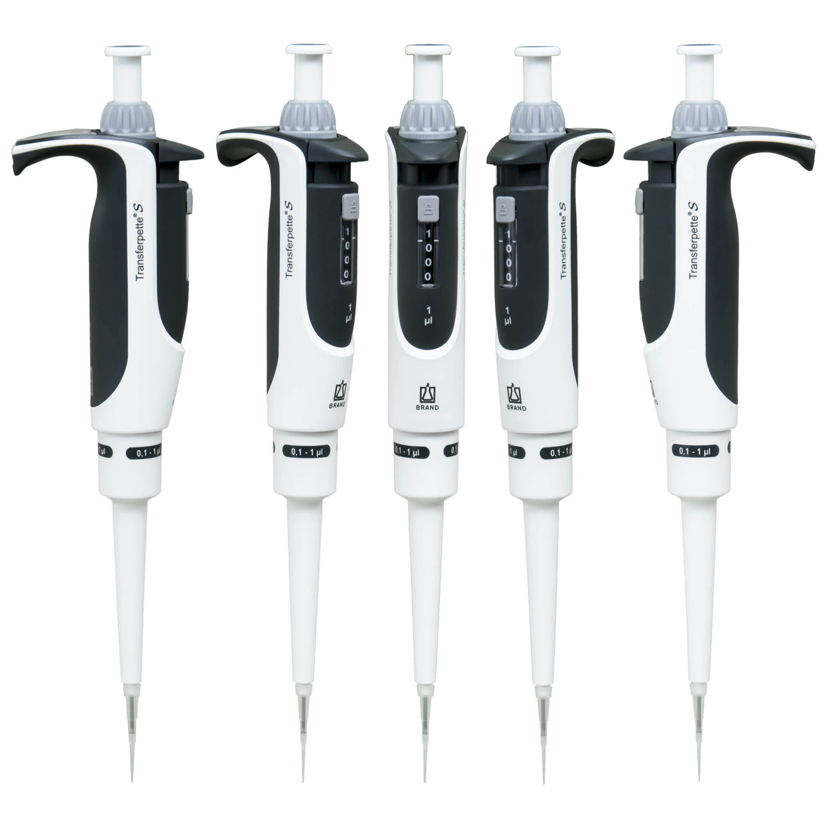 Single Channel Adjustable Volume Pipette 0.1-2.5ul P45368