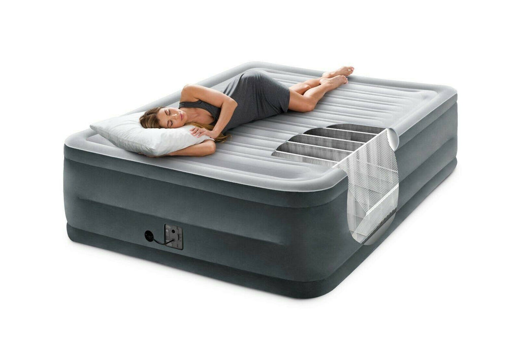 Queen Size Air Mattress with Built-in Pump H9831