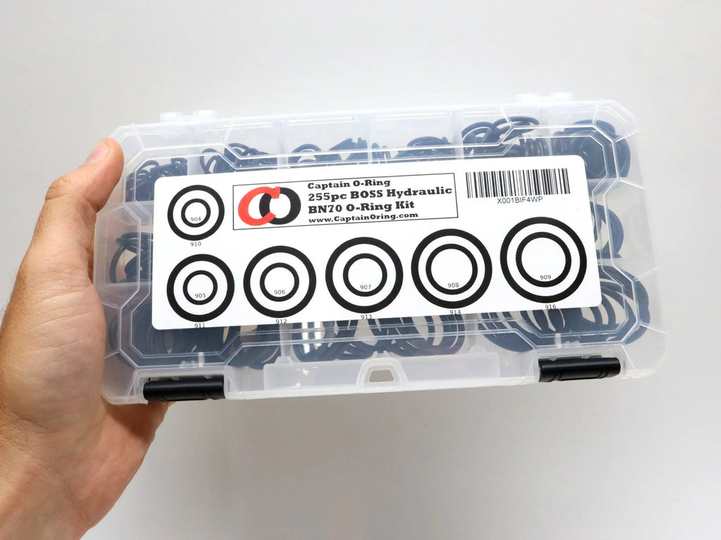 255 Piece Buna Nitrile O-Ring Kit A957313