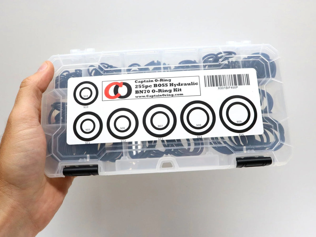 255 Piece Buna Nitrile O-Ring Kit A957313
