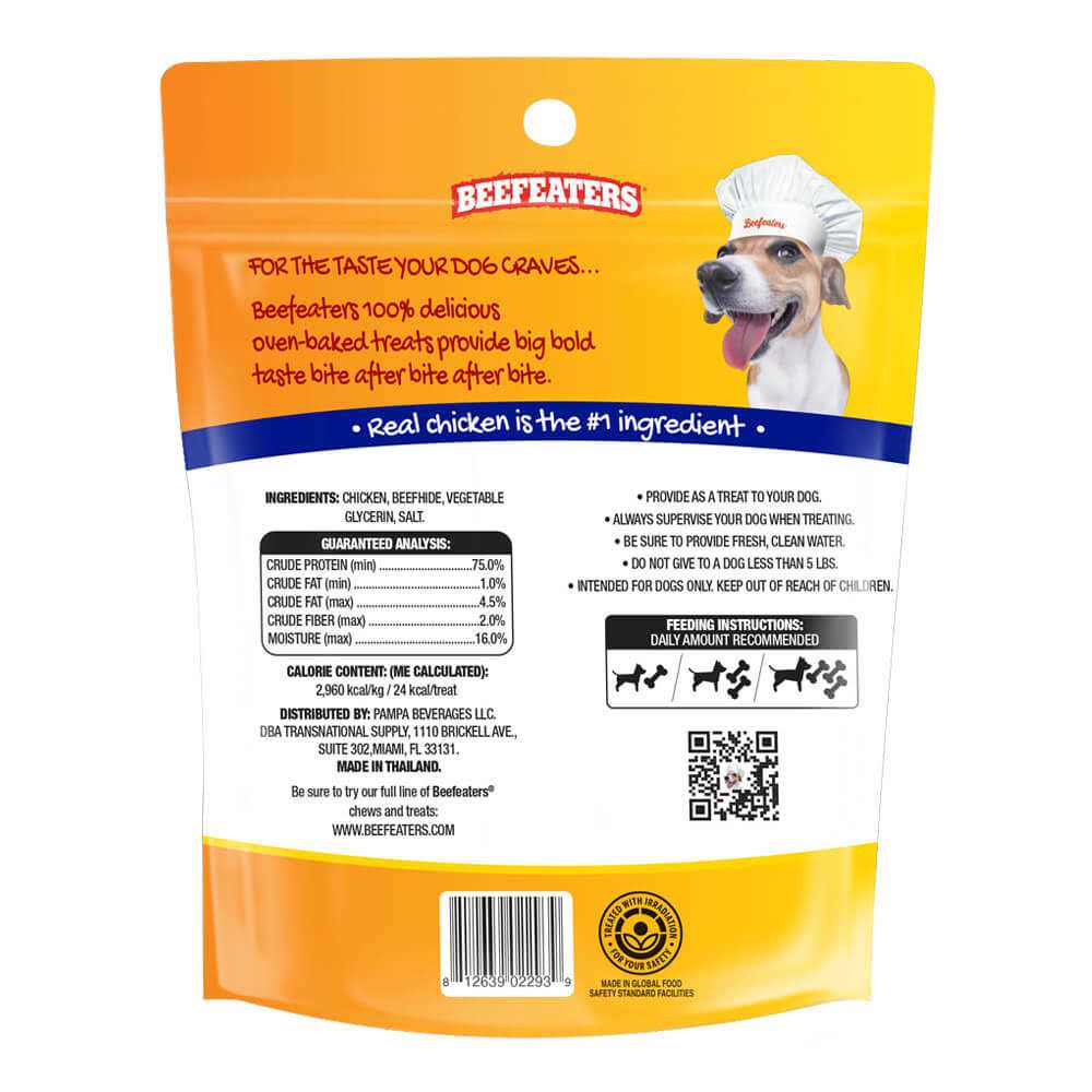 Oven Baked Beefhide Chicken Twists Dog K4713