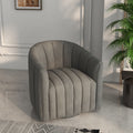 Mid Century Swivel Barrel Sofa Chairs T35674