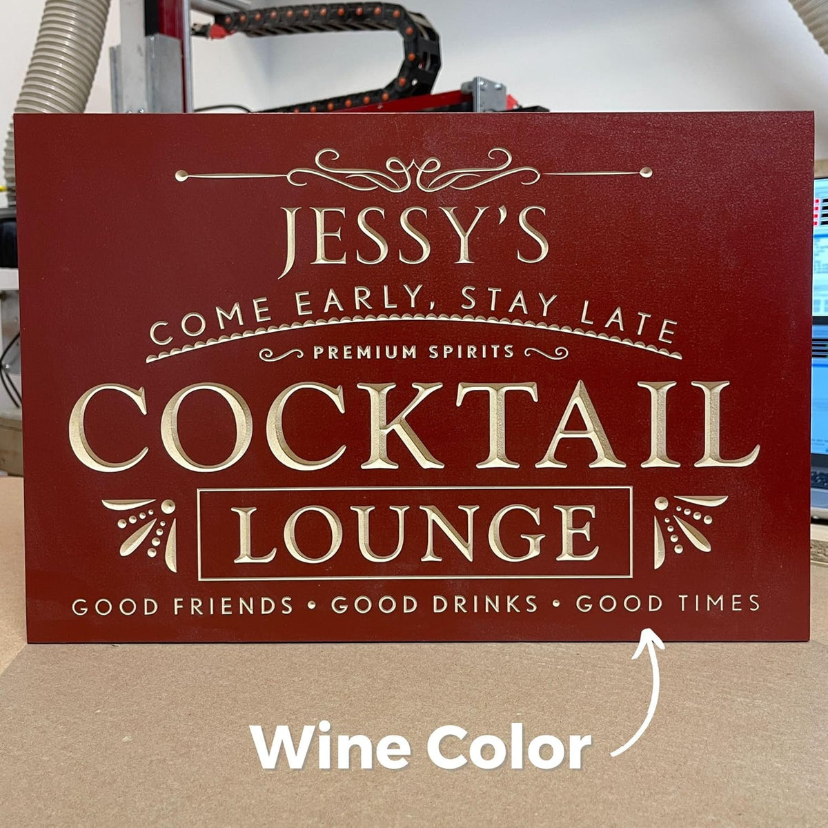 Personalized Bar Sign Z3043