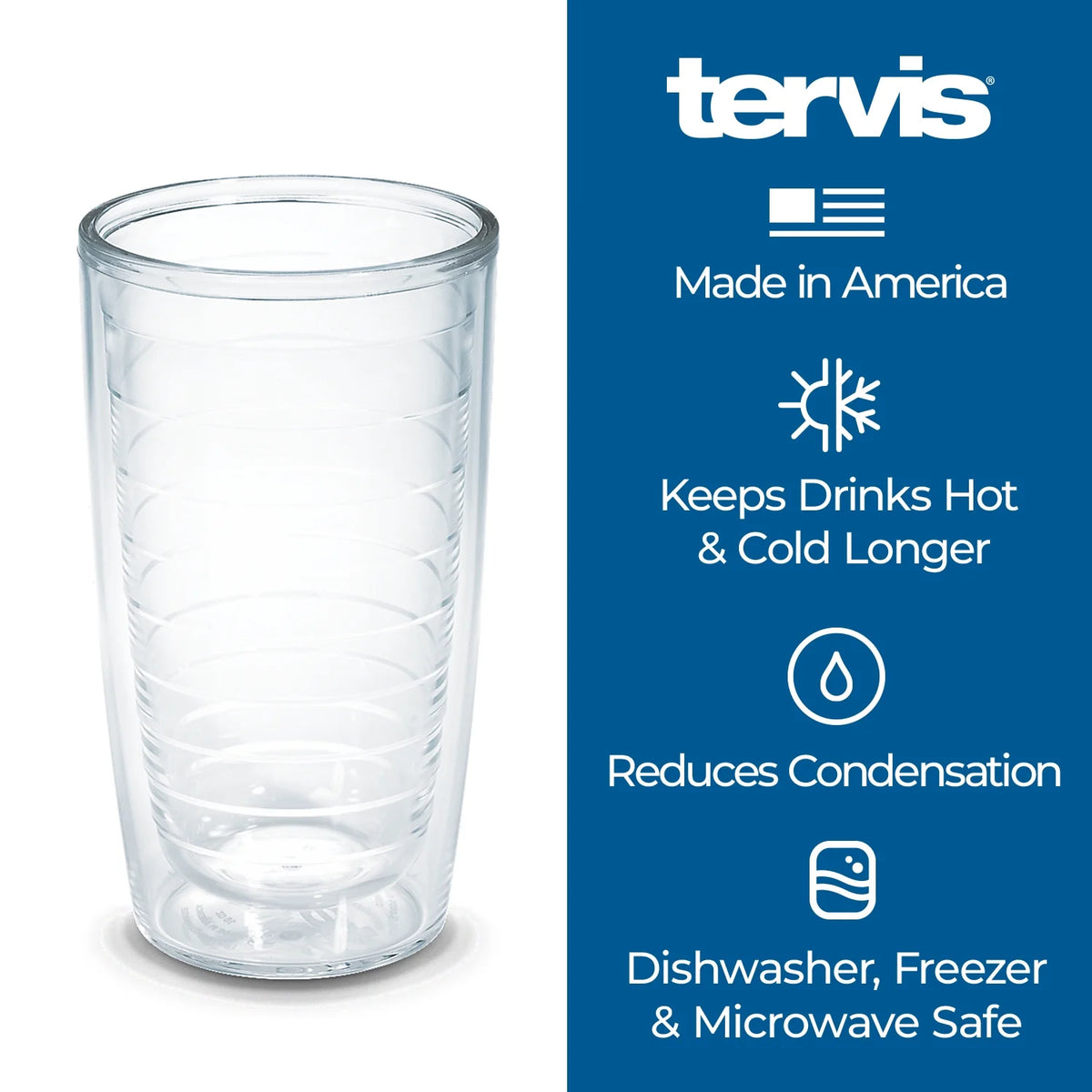 Blue Dolphins Double Walled Insulated Tumbler Travel Cup 16oz O7489
