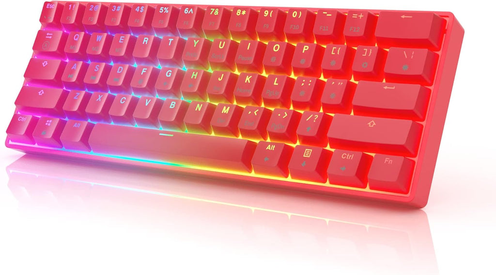 61 Keys Multi Color RGB Wired Mechanical Keyboard O193