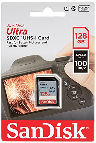 128GB SDXC UHS-I Memory Card O1324