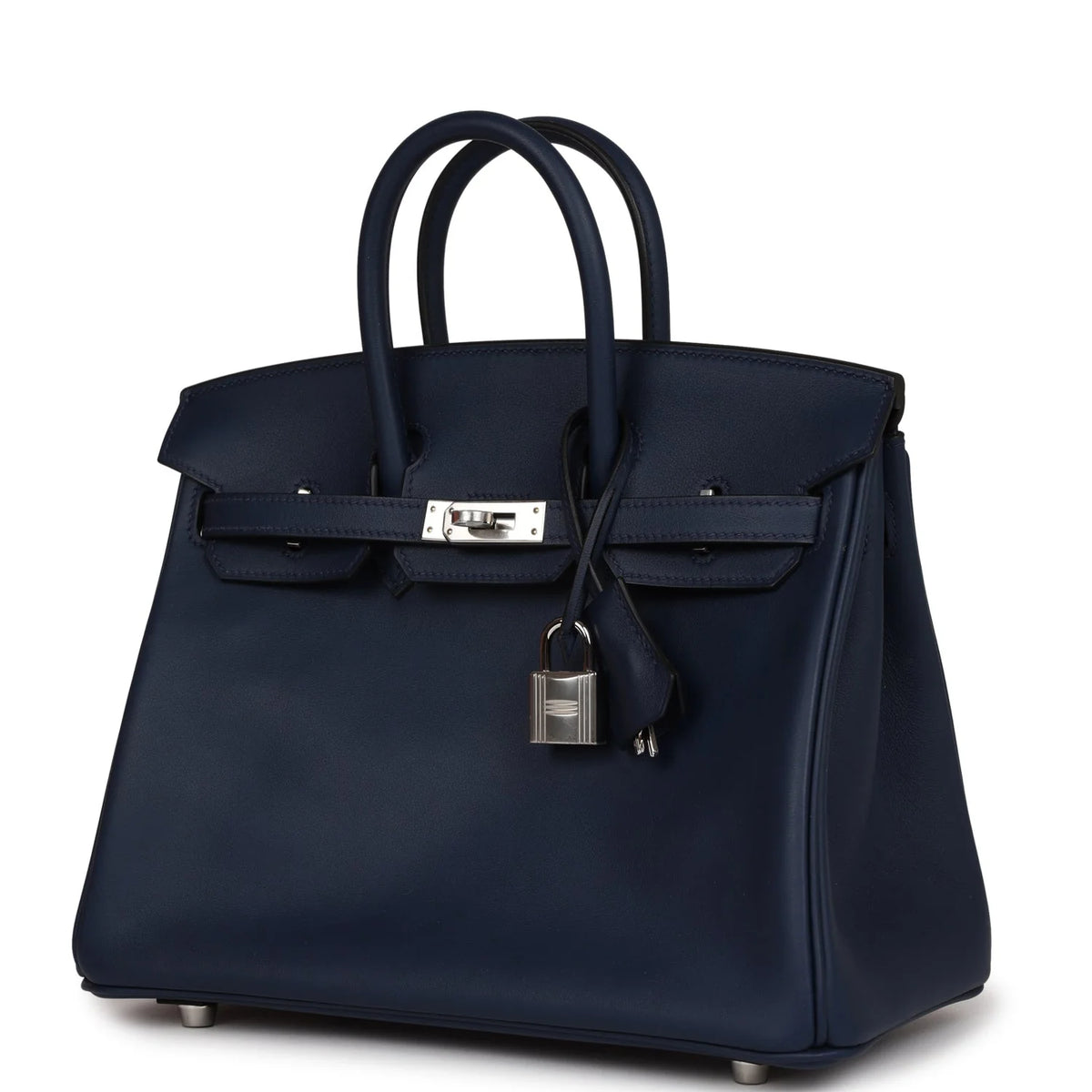 Bleu Navy Swift Palladium Hardware Bag X631629