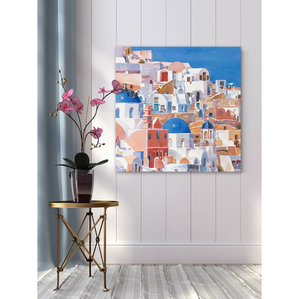 Watercolor Painting Print on Wrapped Canvas S929