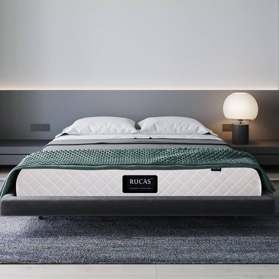 White Full Mattress D30414