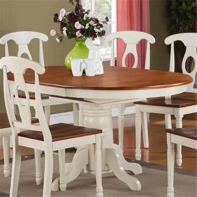 Oval Dining Table with Butterfly Leaf U957196