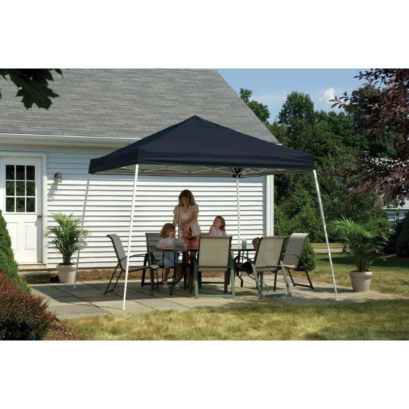 Purple 12 ft. W x 12 ft. D Slant Leg Pop-Up Canopy O63266