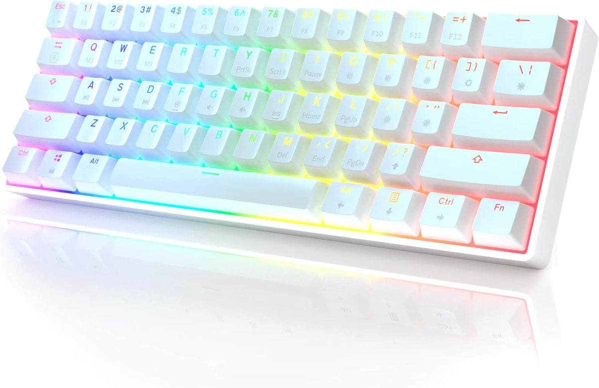 61 Keys Multi Color RGB Wired Mechanical Keyboard O193
