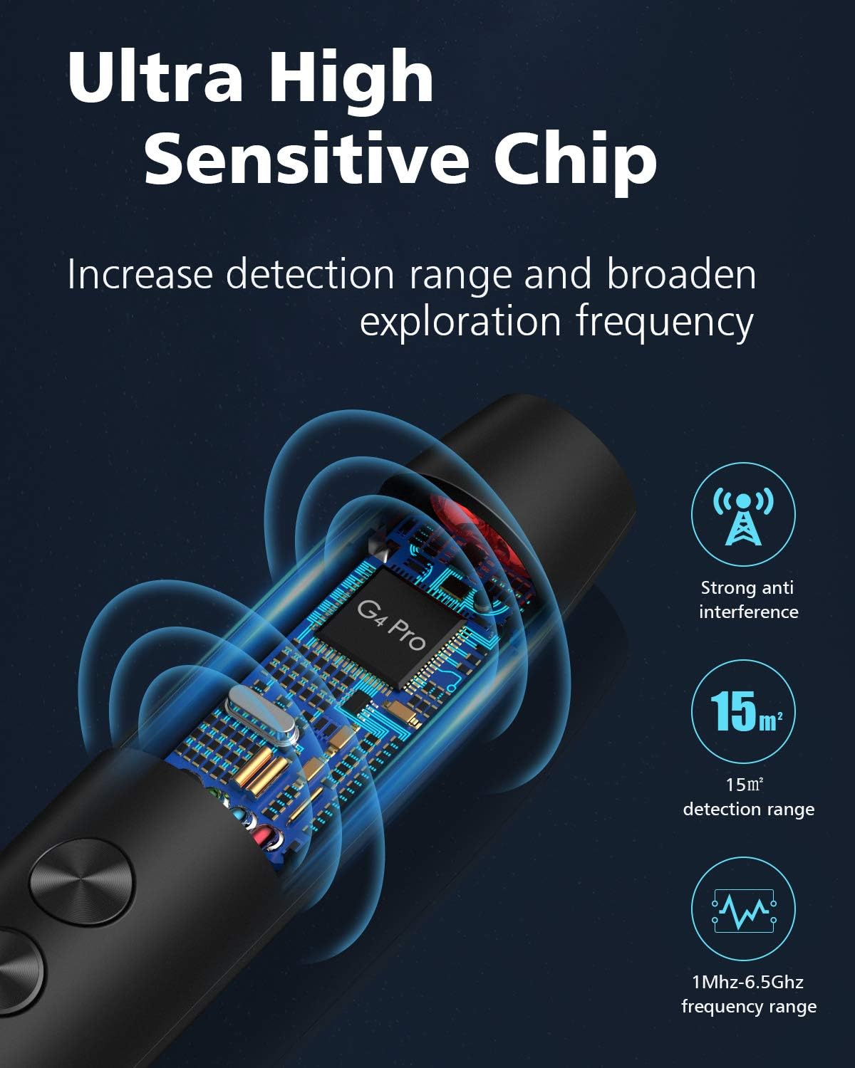 Anti Spy Detector Bug Detector R7810