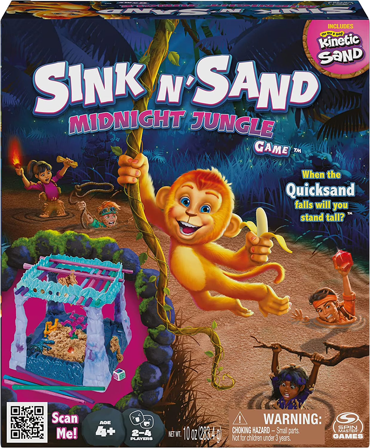 Kids Board Game with Kinetic Sand N51919