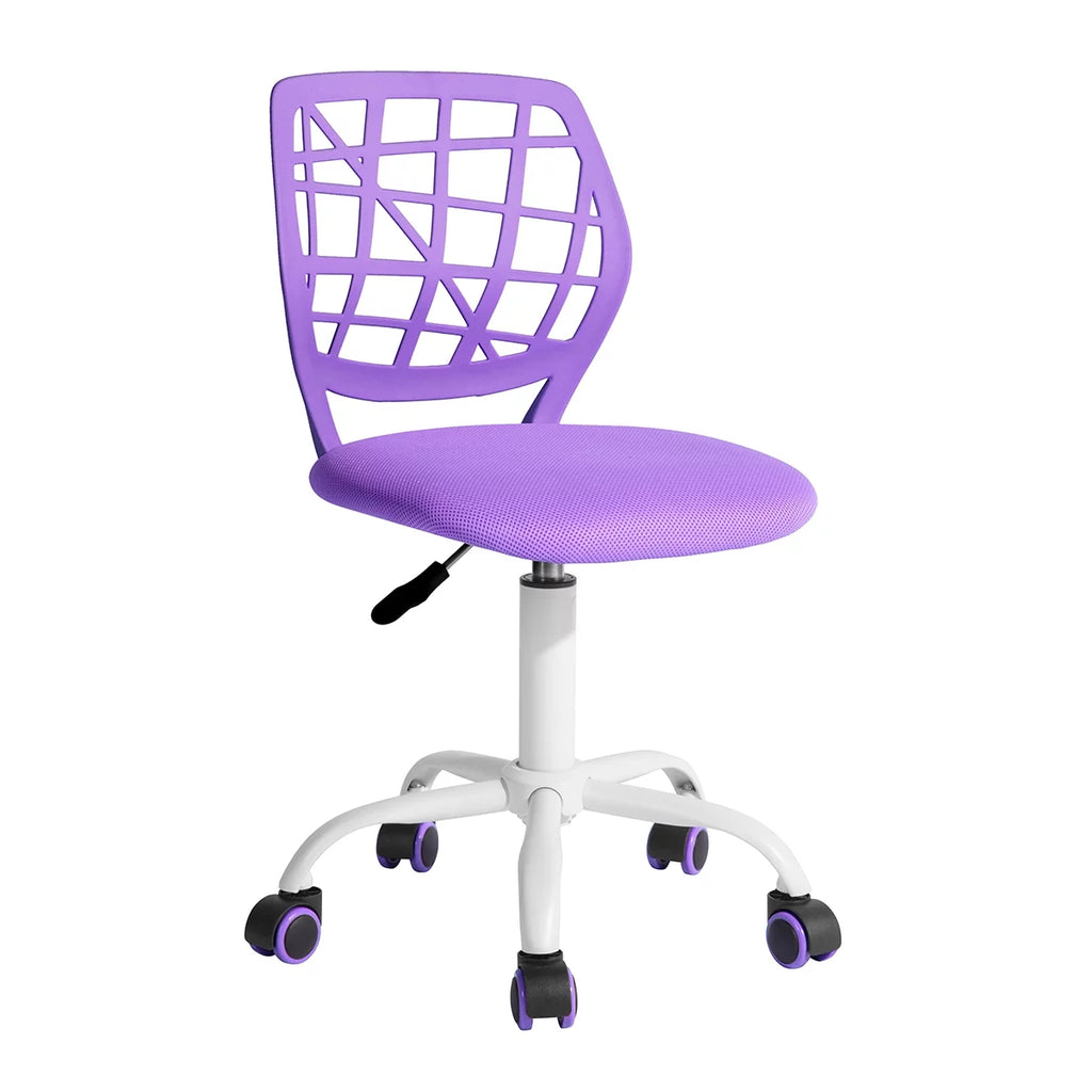 Purple Adjustable Mesh Office Chair B375