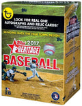 2017 Topps Heritage Baseball Trading Card Blaster Box Q4700