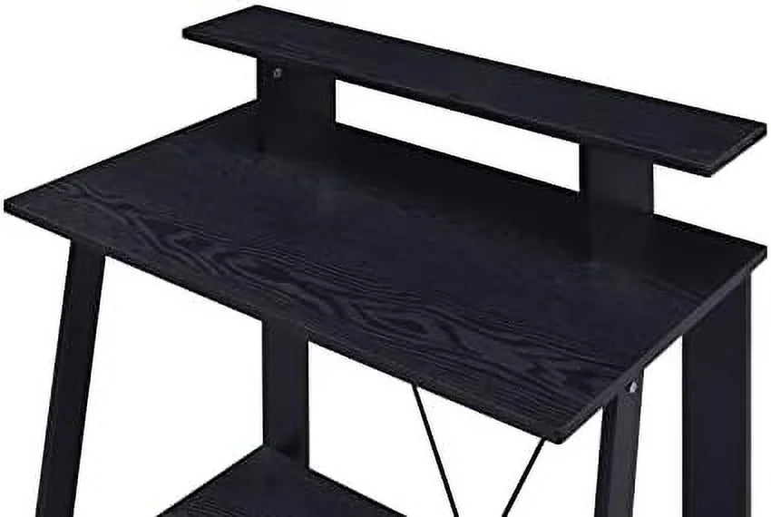 32'' Corner Computer Desk with Shelves W453