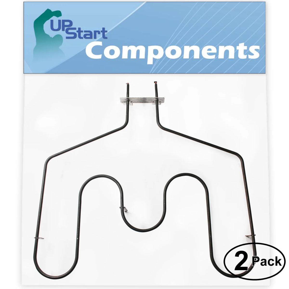 2-Pack Bake Element for Oven Heating Element Y751