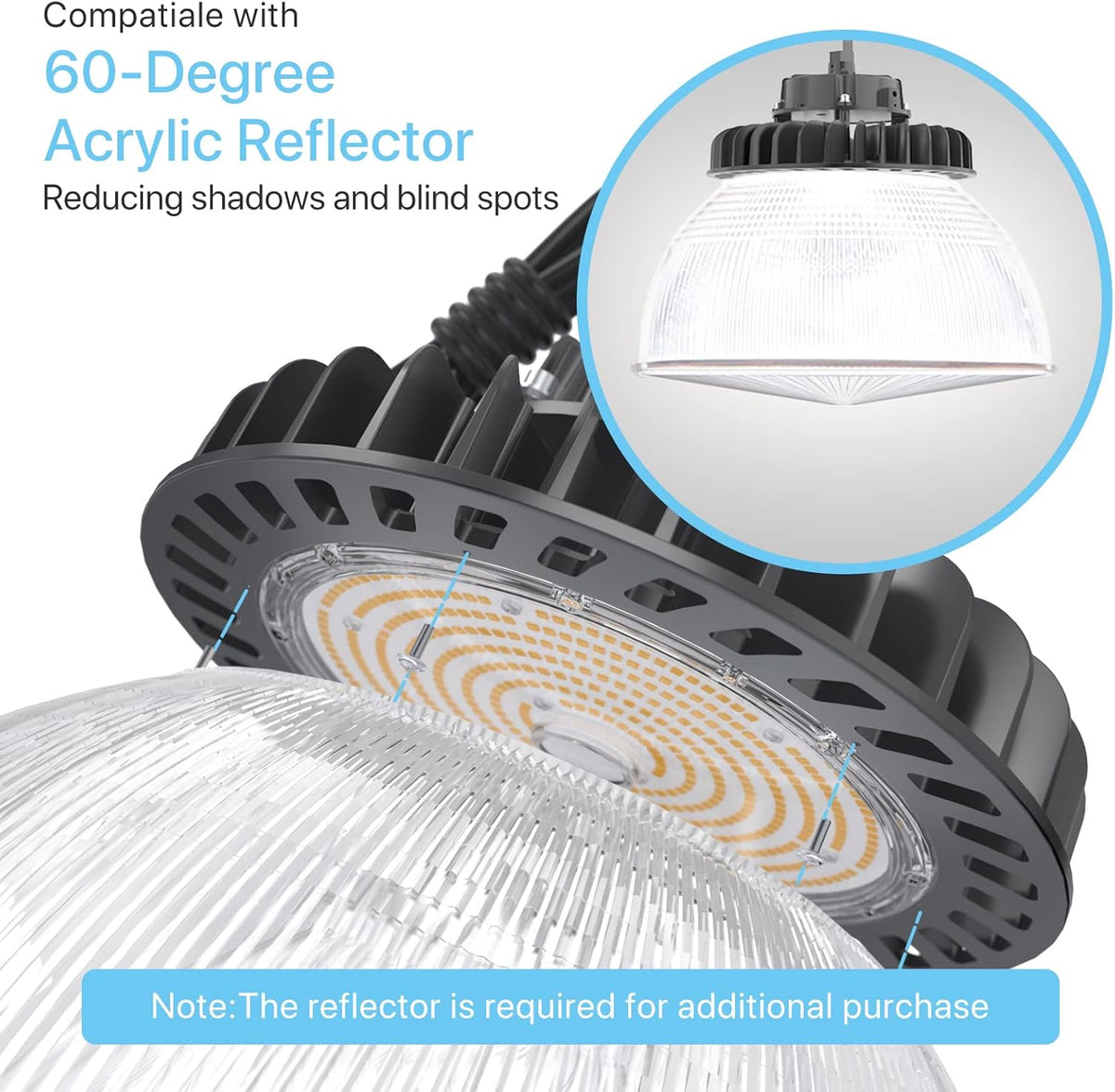 100W 5000K Dimmable LED High Bay Lights L35494