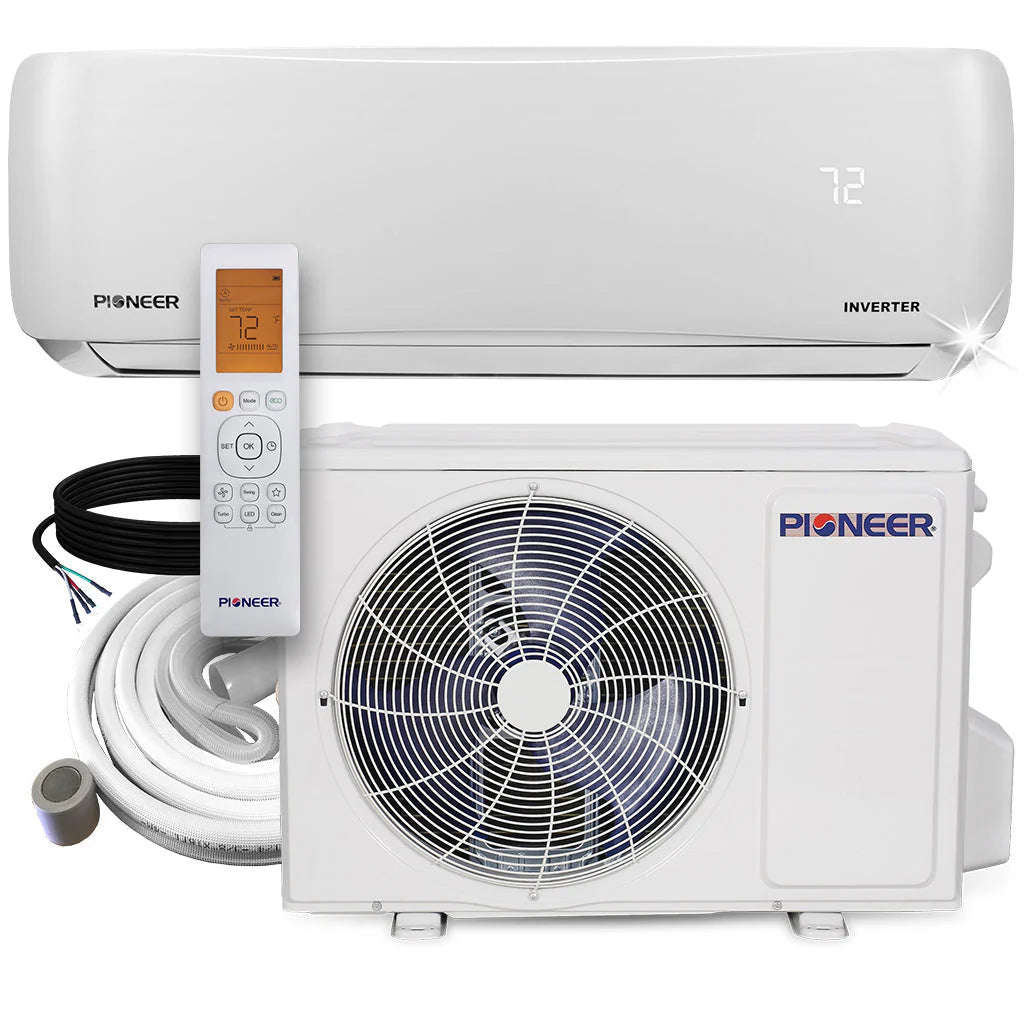 12,000 BTU 22 SEER 230V Ductless Mini-Split Inverter Air Conditioner Heat Pump System M73257