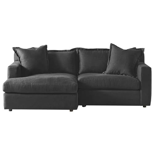 Beige L-Shaped 2-Piece Sectional Sofa W785659