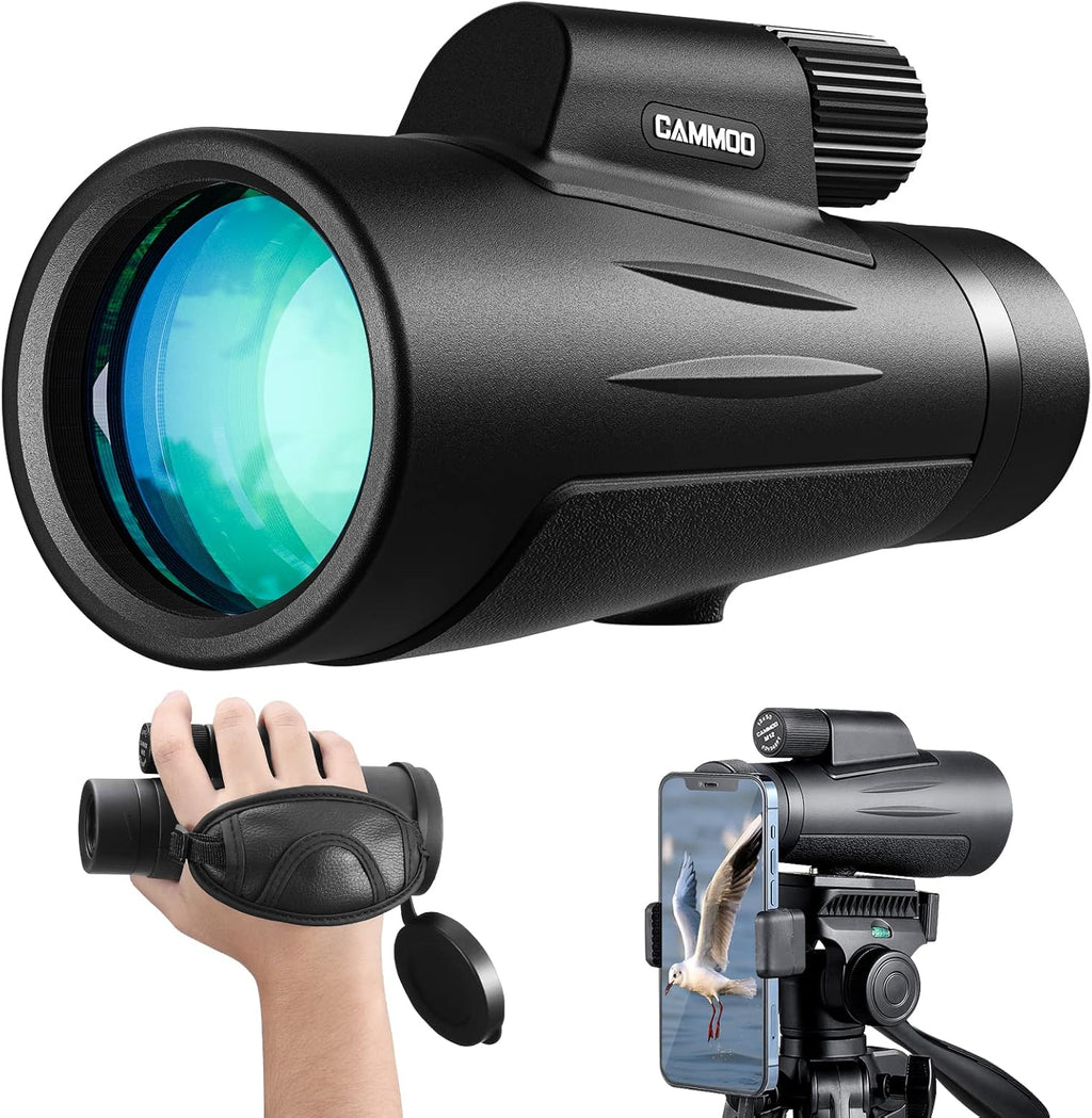 12x50 HD Monocular Telescope with Smartphone Adapter S371083