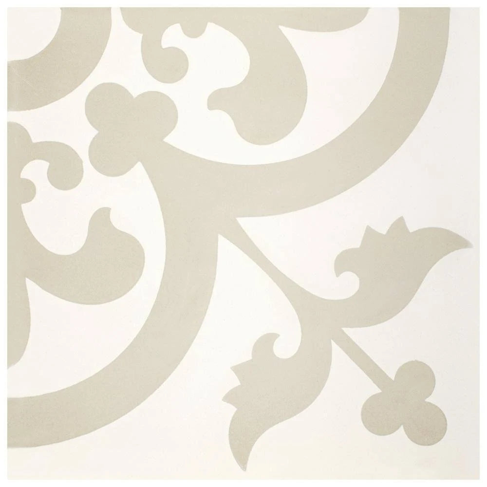 8 in. x 8 in. Cement Handmade Floor and Wall Tile L623