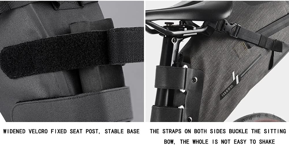 Waterproof Large Capacity Bike Seat Bag X1904