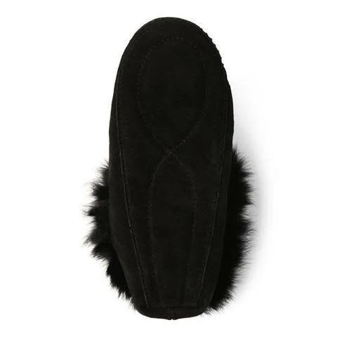 Black Suede Moccasins U215816