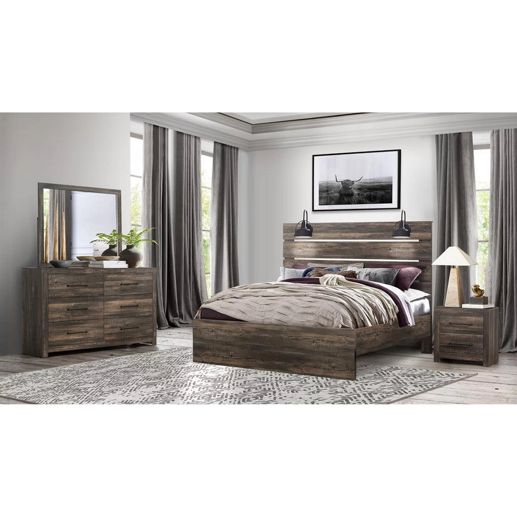 Dark Oak Mirror J2707