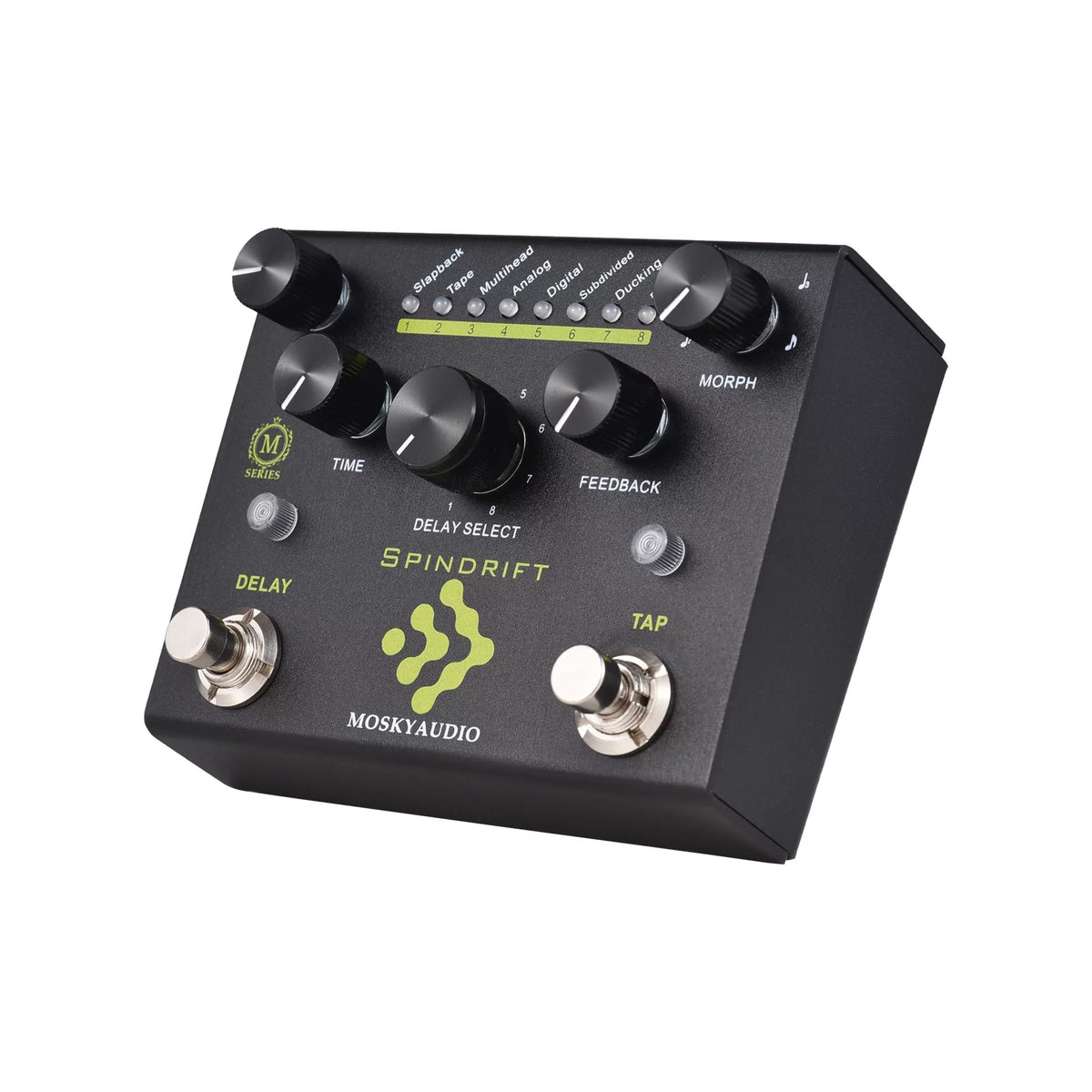 Guitar Pedal with 8 Mode Delay Selection N343542